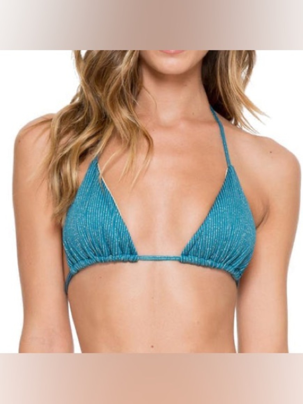 Luli Fama HAVANA NIGHTS Seamless Triangle Top Size Small NWOT